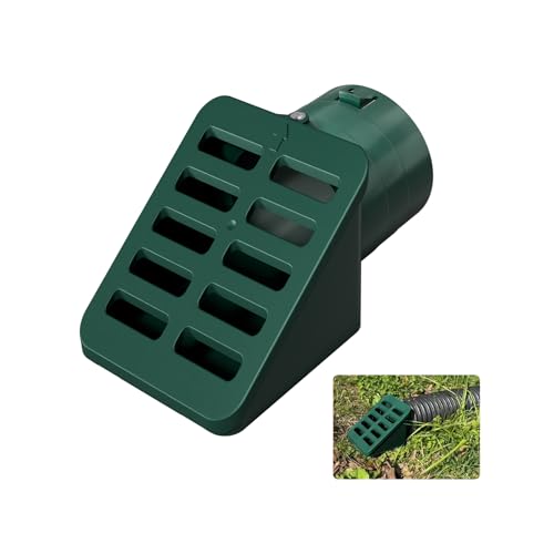 4 Universal Yard Drain Grate Cover Slope French Drain Drainage Emitter for Sump Pump Gutter Downspout Guard Cover Fits 4 SCH 40 4 SDR 35 and 4 Corrugated Pipe