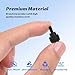 20x Computer Case Thumb Screws,6-32x6 M3.5 PC Case Screws for Desktop Computer Case Cover Hard Drives Power Supply PCI Slots 6-32 Thread Screws Black