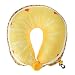 JNML Coton U en Forme d'oreiller Voyage Fruits Nanoparticules Oreiller De Cou Pastèque Citron Oreillers De Voiture Coussin Doux Textile De Maison, Ananas