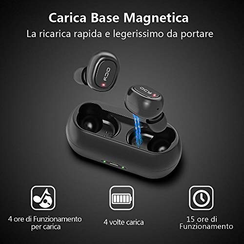 Cuffie Bluetooth 5.0, Tepoinn Auricolari Bluetooth...