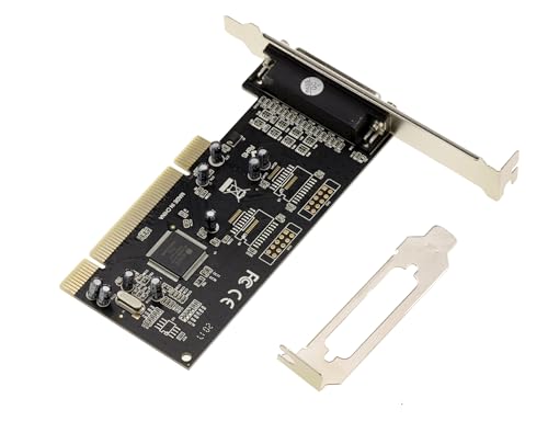 KALEA-INFORMATIQUE PCI Controller Karte zu Parallel IEEE1284, DB25. Anschluss für Drucker oder Scanner