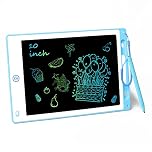 Vicloon LCD Writing Tablet, 10 Inch Colorful Drawing Board Digital eWriter Electronic Graphics Tablet, Kids Doodle & Scribble Boards Handwriting Drawing Pad Lock-Key Learning Writing Board（blue）