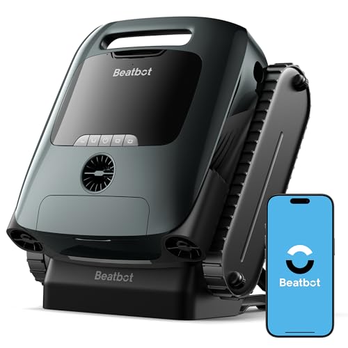 Beatbot AquaSense 2 Pro Cordless Robotic limpiafondos inalámbrico, Limpia el Suelo, Las Paredes, Depura el Agua, Navegación y posicionamiento, Duración de 11 Horas, Piscinas hasta 360 m²-Verde Pino