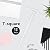 Kyuionty Junior T-Square Plastic Transparent T-Ruler 30cm/ 12 Inch for Drafting & Art Framing 1pc