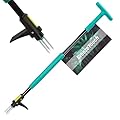 Breeze Touch 39" Weed Pulling Tool, 3-Claw Detachable Weed Puller Tool with Long Handle, Heavy Duty Stand Up Weeder Weeding Tool for Lawn, Yard, Garden, Crabgrass, Dandelion Picker, Weed Remover