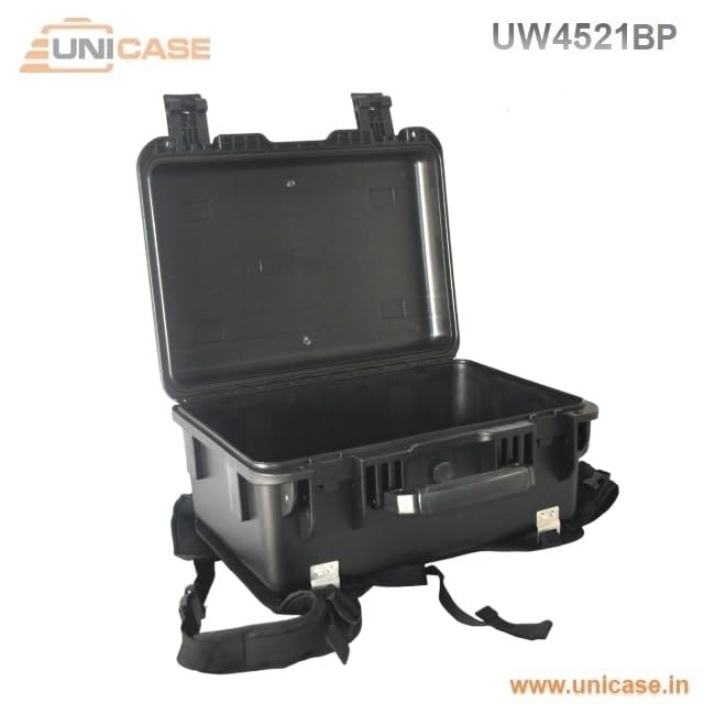 Image of UNICASE Heavy Duty Waterproof Protective Hard Shell Plastic Pelican case for Drones, Cameras & Accessories and Electronic Equipment�s Carry Case Empty (UW4521-BP)