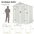 UDPATIO Outdoor Storage Shed 6x4.5 FT, Resin Outside Sheds & Outdoor Storage Plastic for Trash Can, Bike, Lawnmower, Generator, Tool Shed with Lockable Door for Backyard, Lawn, Patio, Sandstone