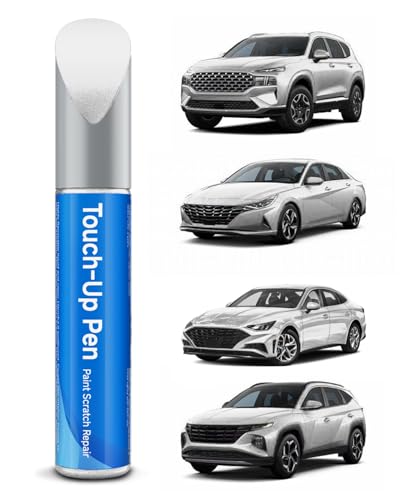 Touch Up Paint Compatible with Hyundai Exact Match Touch Up Paint Car Scratch Repair (Symphony Silver Metallic（Y8/Y8S）)