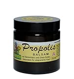 Propolisbalsam mit Bienenharz und Sheabutter für Wund- und Narbenpflege, intensive Qualität - 100 ml Glastiegel von HF
