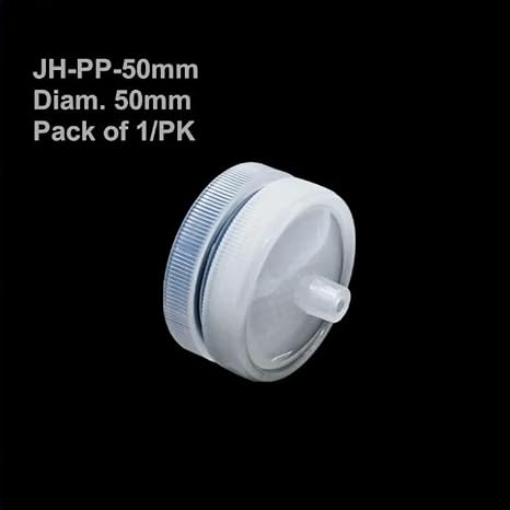 Polypropylene Filter Holder,Removable Needle Filtration Holder,PP Filter Head for Membrane Filter Replaceable Diam. 13 25 50mm(13mm 2pcs)