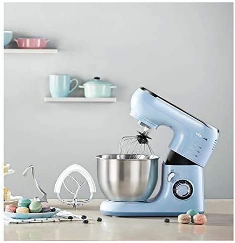 MOSHUO Handmixer Elektrischer Küchenmixer Edelstahl-Neigungskopf 5L 6-Gang-Multifunktions-Heimküche Vollautomatische… – Bild 3