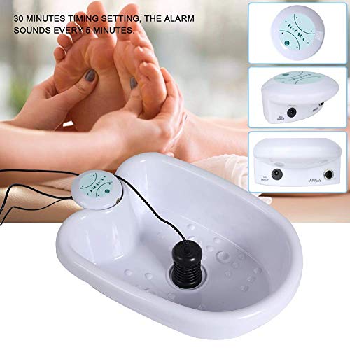Ionische Detox Fuß Bad Maschine 100-240V Tragbare Fuß SPA Bad Array Negative Ionen Detox Fuß Wanne Massage Relax Fuß Wanne EU Stecker - Image 7