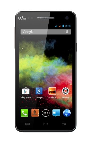Wiko Rainbow Smartphone WI-FI Bluetooth Android™ 4.2.2 (Jelly Bean) 4 Go Noir (5 pouces)