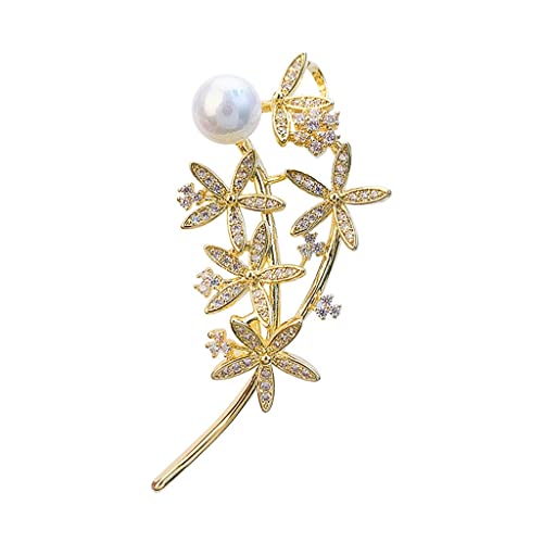 Broche de fleur en combinaison bouton de revers, un accessoire de vêtement haut de gamme