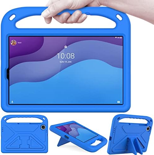 ATOOZ Lenovo tab M10 HD (2nd Gen) Case 10.1in TB-X306F /TB-X306X, Kids Case for Lenovo Tab M10 HD 2nd Gen /Smart Tab M10 HD 2nd Gen, EVA Handle Stand Cover Case for Lenovo M10 HD 2nd Gen 2020-Blue