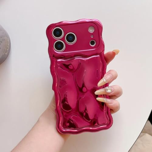 Coque iPhone 15 Pro Max motif météorite protection airbag et bordure ondulée antichoc