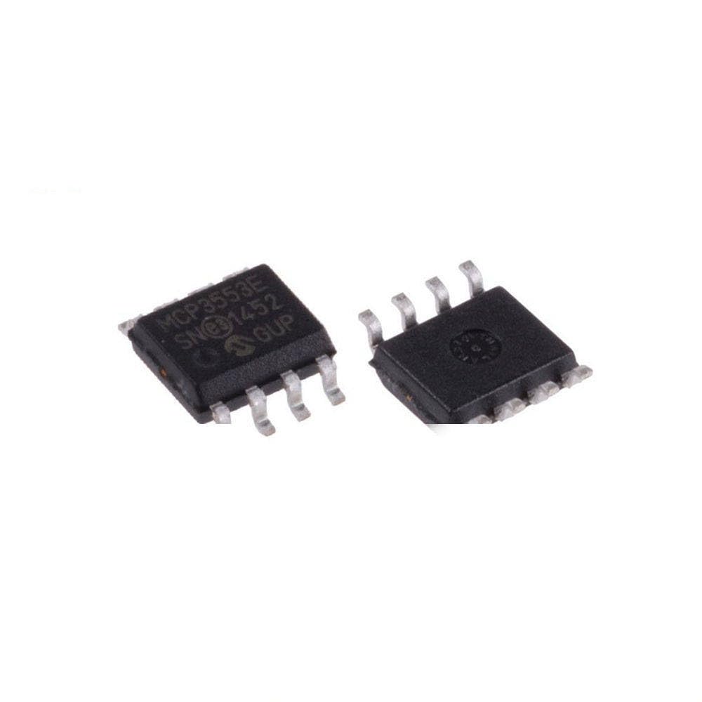 1Pcs MCP3553-E/SN MCP3553E SOP8 Analog to Digital Converter