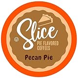 Slice Coffee Flavored Coffee Compatible with K Cup Brewers Including 2.0, Pecan Pie, 40 Count