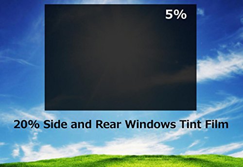 Protint Windows 5% Shade Color 36 Inches By 10 Feet Window Tint Film Roll, For Privacy And Heat Reduction #TOP1