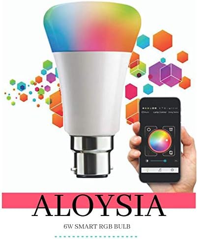 Aloysia Bluetooth Smart LED Bulb with 2 Years Warranty