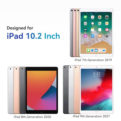 Filtro de privacidade magnético compatível com iPad 7ª/8ª/9ª geração (10,2 polegadas, 2019/2020/2021