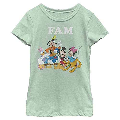 T-shirt Mickey Disney fille en tissu respirant hypoallergénique taille Large