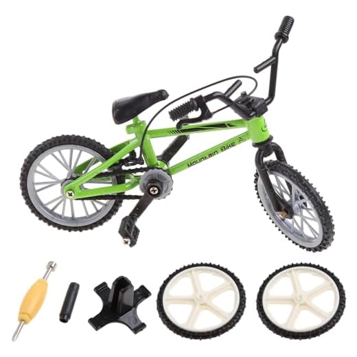 Fuktional Finger Mountain Bike BMX FISSE Bicycle Bike BIME pour trottinette créative à deux roues Scooter Finger Skating Board Skateboard Bois Fing Enfants Fingerboard Jeu de table