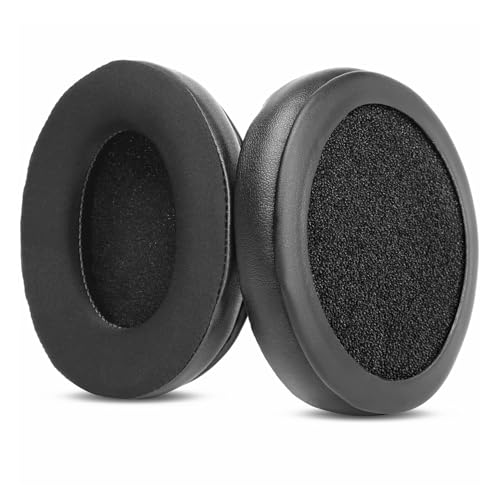 Almohadillas para auriculares más gruesas con espuma viscoelástica, repuesto compatible con Boltune BT-BH010, auriculares inalámbricos con cancelación de ruido, color negro miniatura 6