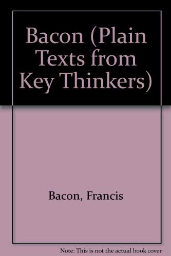 Plain Texts from Key Thinkers 1901678008 Book Cover