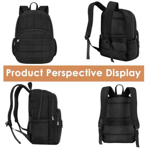 Image of PALAY Backpack for 15.6 Inch Laptop with Large Capacity, Quilted