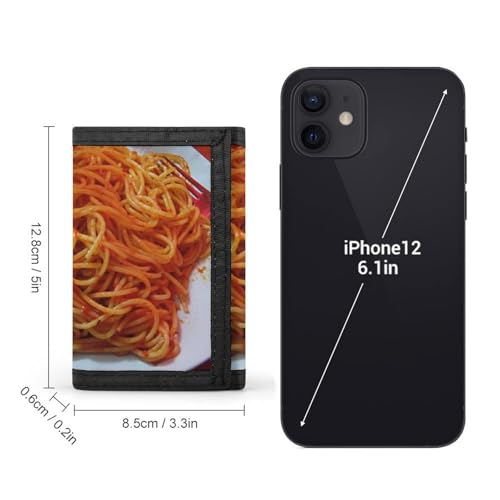 To Love Spaghetti Three Fold Wallet Compact Stylish And Convenient to Carry2
