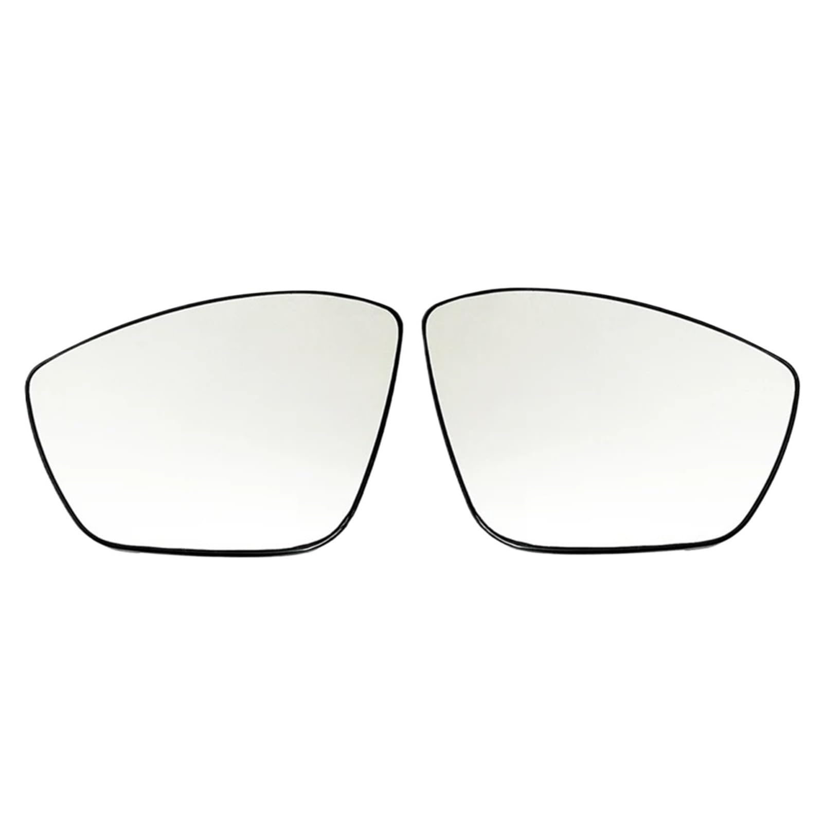 Miroir de Rétroviseur Verre de rétroviseur latéral pour Peugeot 208 301 308 2008 avec Chauffant(A Pair)