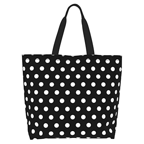PATINISA Large Polka Dot Tote Bag Cover