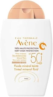 Eau thermale avene high protection tinted mineral fluid spf 50