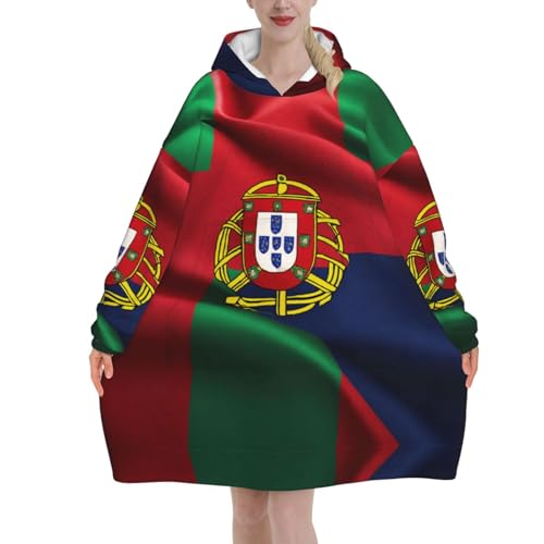 Cadeau d'hiver couverture Portugal surdimensionnée plaid adulte