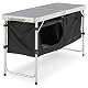 Faltbarer Campingschrank von Nexos Trading mit Stauraum und Alu Campingtisch