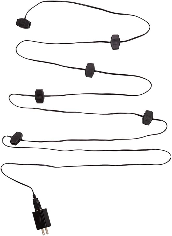 USB Extension Cord with 12 Power Outlets