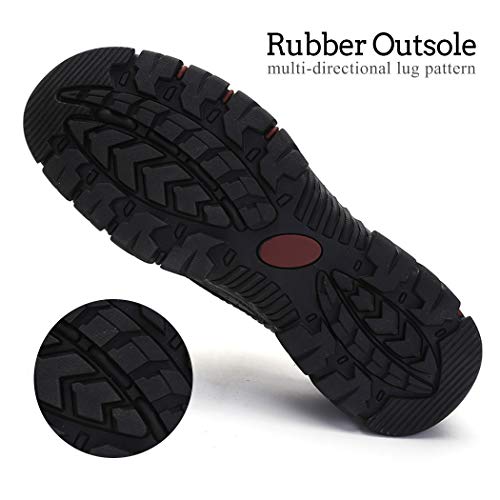 Mens Slip On Casual Shoes Leather Comfortable Walking Loafers3