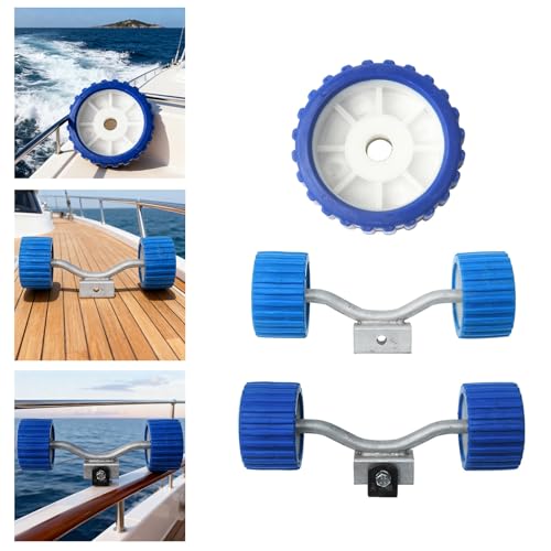 Rouleau de quille pour remorque de bateau avec support en acier