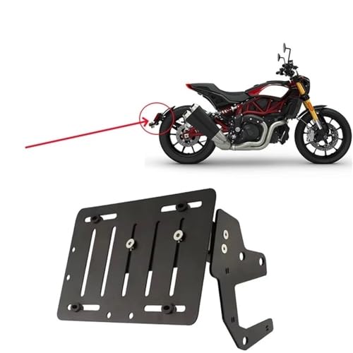 Support de Plaque d'immatriculation latérale pliable noir pour moto FTR1200