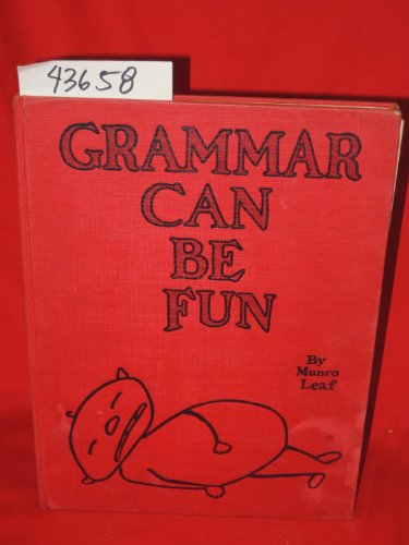 Grammar Can Be Fun FREDERICK A. STOKES PUB B005XG2DBA Book Cover