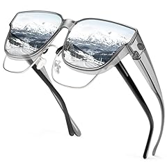 A10 Glossy Grey Frame/Silver Mirrored Lens