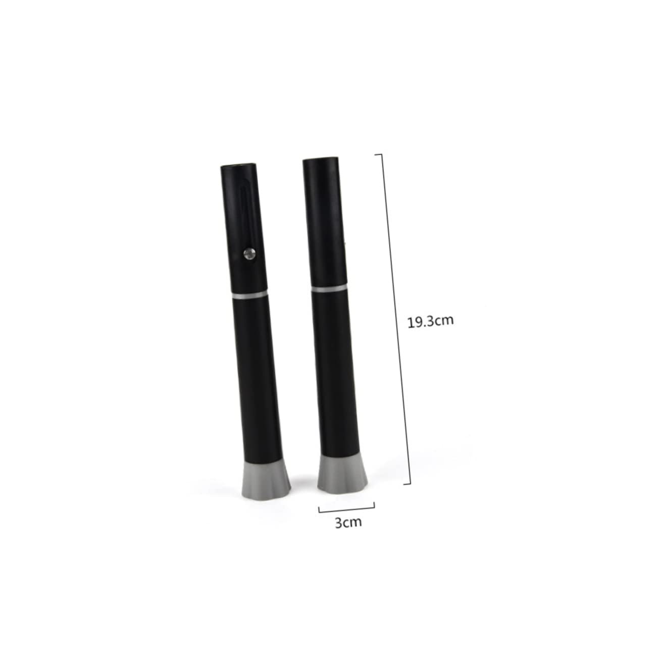 Mikinona Wine Bottle Stoppers Black Corkscrew Easy to Use Non-slip Handle Opener