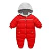 Baby winter romper jongens meisjes overall sneeuwpak met capuchon outfits lange mouwen jumpsuit sport mantel cadeau 6-24…