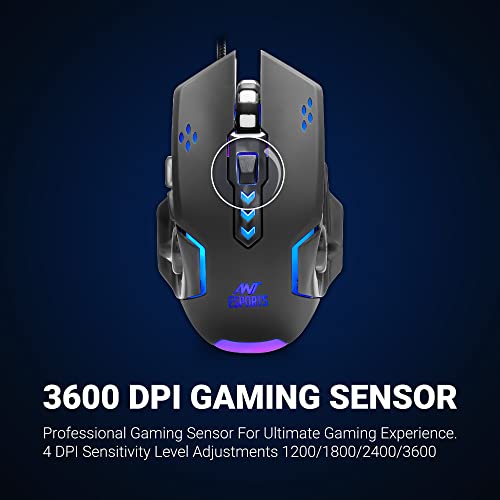 Image of Ant Esports GM70 USB Optical Gaming Mouse