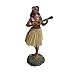 KC Hawaii Leilani Dashboard Doll Playing Ukulele Natural 7 inches