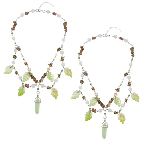 Collier ras du cou à breloques superposées style Renaissance pour cosplay