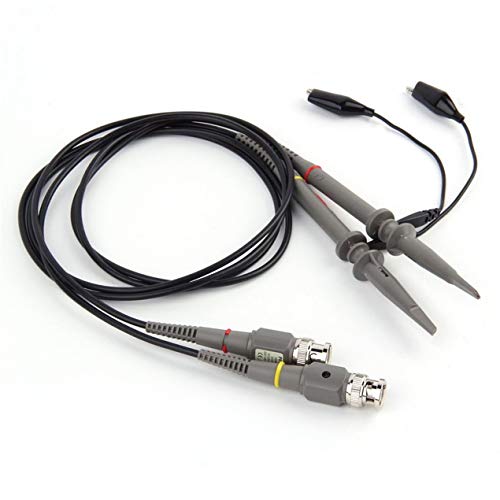 Durable Gray Two P6100 Osciloscope Probe Umidity ≤85% Dc6-100Mhz Scope Clip Probe 100Mhz Para Tektro