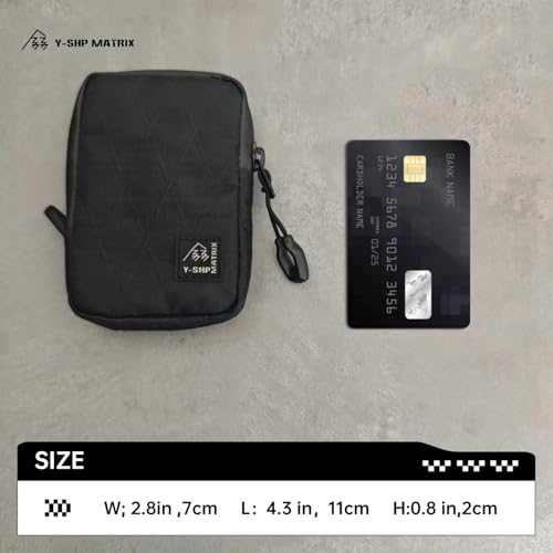 Mens Wallets,Portable Card Wallet For Men - Small and Exquisite Keychain Wallet,Coin Purse for Men and Women to Travel Suitable for Storing Keys,Cards and Cash（Black）2