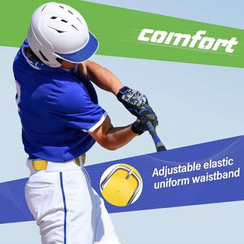 Image of Hercicy 12 Pcs Baseball Belts Softball Belts Bulk for Adult and Youth Adjustable